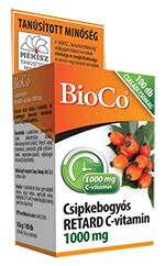 BioCo Retard C-vitamin 1000mg Csipkebogyós Családi csomag 100db